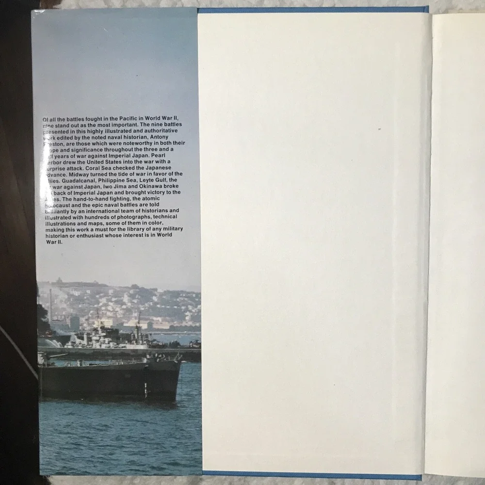 Decisive Battles Of The Pacific War HCDJ Antony Preston 1979 WW 2 WW II World
